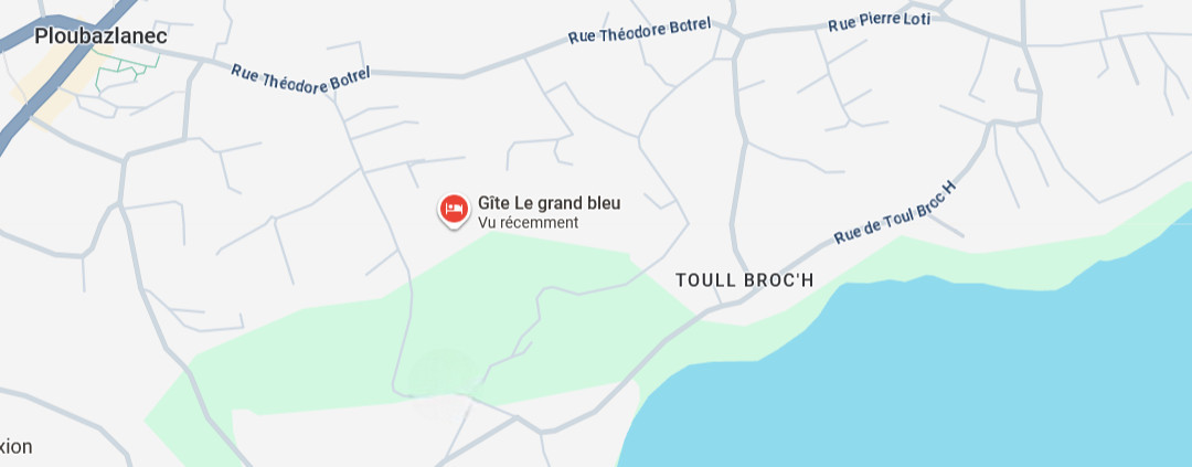 image google gîte le grand bleu