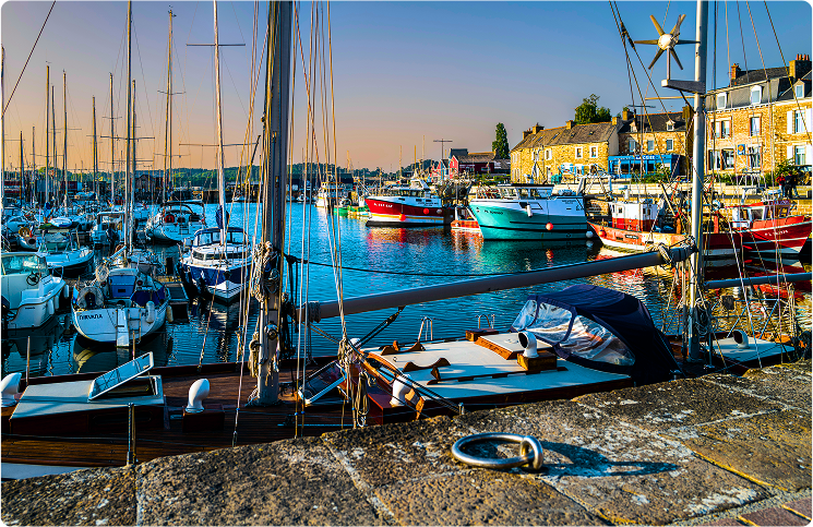 image du port de paimpol